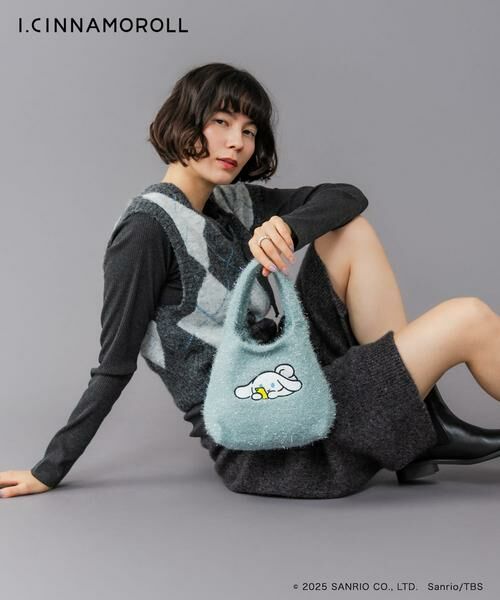 RODE SKO / ロデスコ トートバッグ | アイシナモロール ラメショッパー | 詳細5