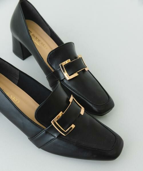 RODE SKO / ロデスコ パンプス | 『MADE IN JAPAN』 4.5センチメタルヒールパンプス（ブラック）