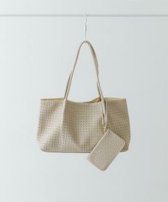 RODE SKO / ロデスコ トートバッグ | ポーチ付パンチングラージトートバッグ