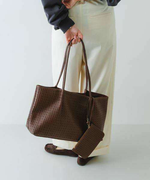 RODE SKO / ロデスコ トートバッグ | ポーチ付パンチングラージトートバッグ | 詳細6