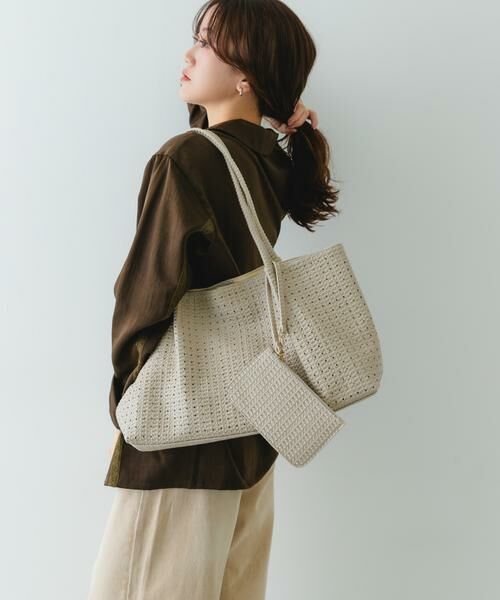 RODE SKO / ロデスコ トートバッグ | ポーチ付パンチングラージトートバッグ | 詳細14