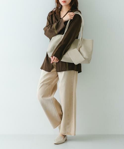 RODE SKO / ロデスコ トートバッグ | ポーチ付パンチングラージトートバッグ | 詳細17