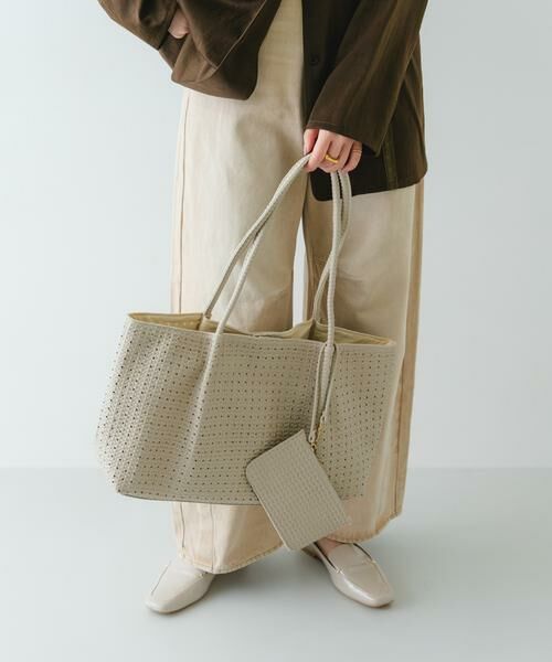 RODE SKO / ロデスコ トートバッグ | ポーチ付パンチングラージトートバッグ | 詳細18