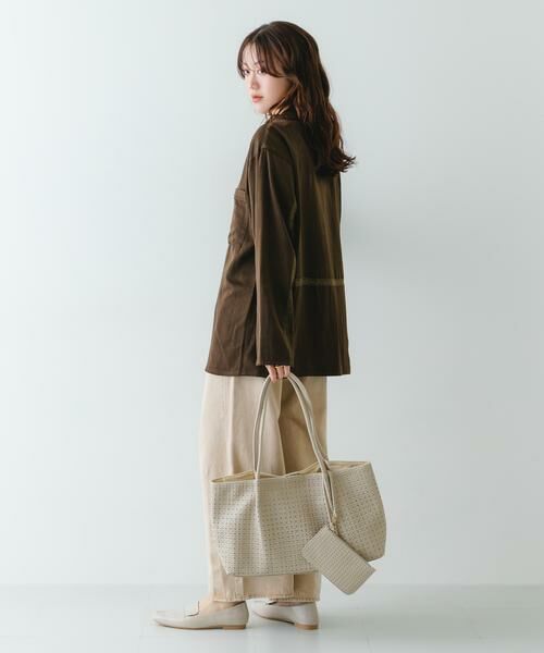 RODE SKO / ロデスコ トートバッグ | ポーチ付パンチングラージトートバッグ | 詳細20