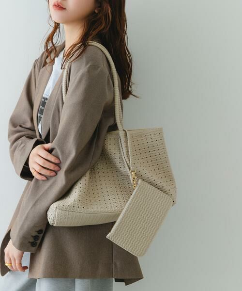 RODE SKO / ロデスコ トートバッグ | ポーチ付パンチングミドルトートバッグ | 詳細14