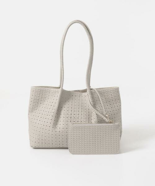 RODE SKO / ロデスコ トートバッグ | ポーチ付パンチングミドルトートバッグ | 詳細26