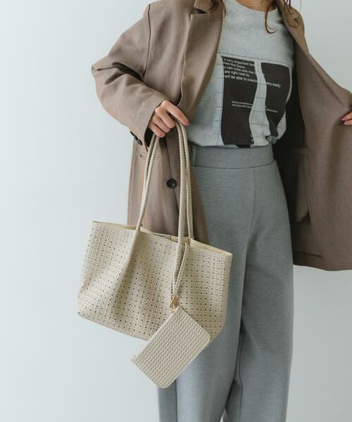 RODE SKO / ロデスコ トートバッグ | ポーチ付パンチングミドルトートバッグ | 詳細15