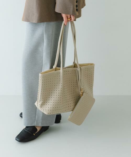 RODE SKO / ロデスコ トートバッグ | ポーチ付パンチングミドルトートバッグ | 詳細17