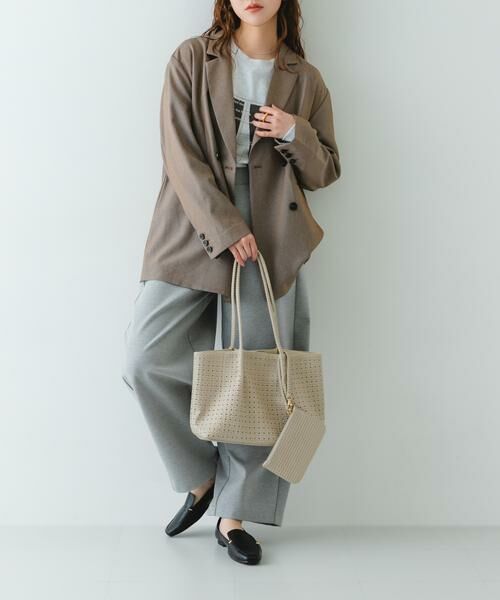 RODE SKO / ロデスコ トートバッグ | ポーチ付パンチングミドルトートバッグ | 詳細18