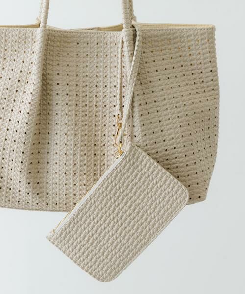 RODE SKO / ロデスコ トートバッグ | ポーチ付パンチングミドルトートバッグ | 詳細22