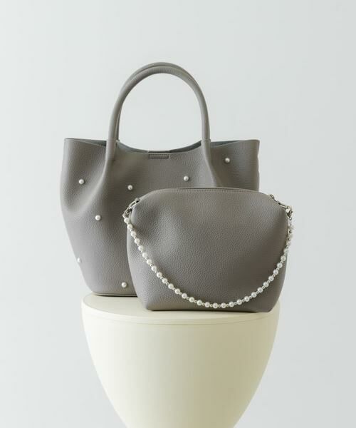 RODE SKO / ロデスコ ハンドバッグ | インバッグ付パールバッグ | 詳細25