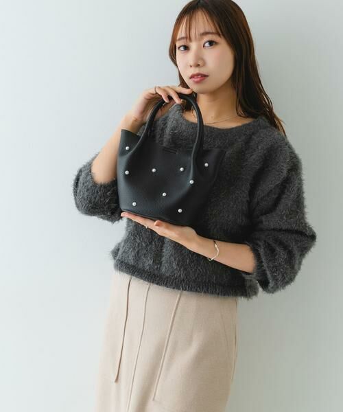 RODE SKO / ロデスコ ハンドバッグ | インバッグ付ミニパールバッグ | 詳細1