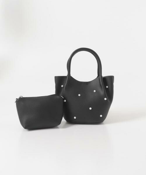 RODE SKO / ロデスコ ハンドバッグ | インバッグ付ミニパールバッグ | 詳細13