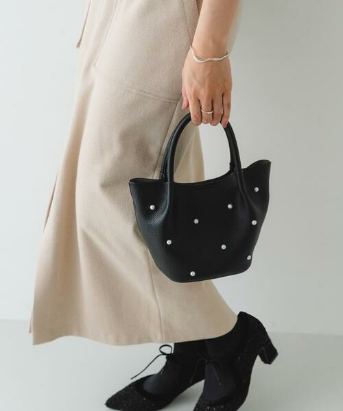 RODE SKO / ロデスコ ハンドバッグ | インバッグ付ミニパールバッグ | 詳細5