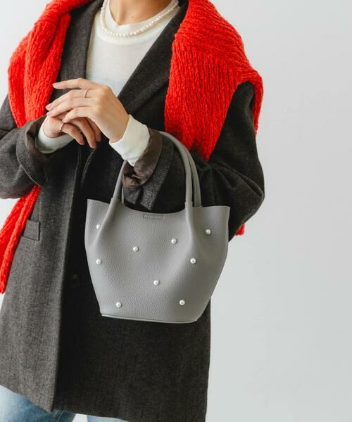 RODE SKO / ロデスコ ハンドバッグ | インバッグ付ミニパールバッグ | 詳細19