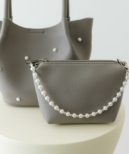 RODE SKO / ロデスコ ハンドバッグ | インバッグ付ミニパールバッグ | 詳細28