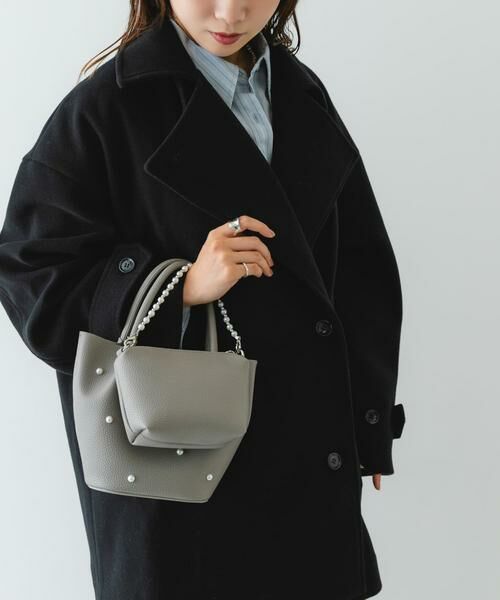 RODE SKO / ロデスコ ハンドバッグ | インバッグ付ミニパールバッグ | 詳細25