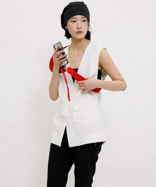 RODE SKO / ロデスコ その他小物 | hun RODESKO　Gather strap | 詳細4