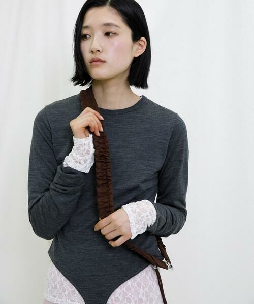 RODE SKO / ロデスコ その他小物 | hun RODESKO　Gather strap | 詳細19