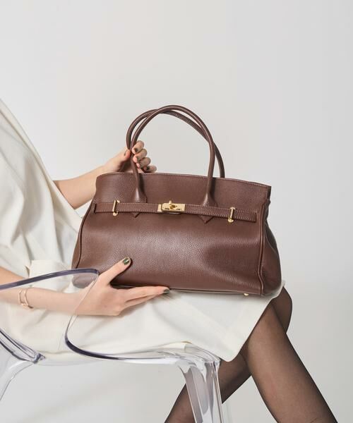 RODE SKO / ロデスコ トートバッグ | MILLELA FIRENZE　レザーカナグトートバッグ（ブラウン）