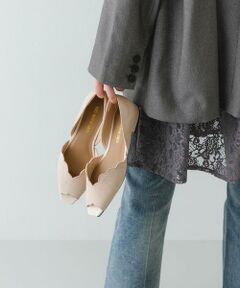 RODE SKO / ロデスコ サンダル | ピープトゥスカラップセパレートサンダル