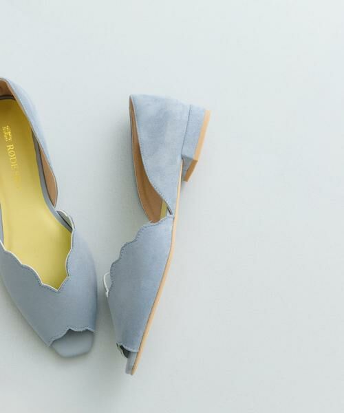 RODE SKO / ロデスコ サンダル | ピープトゥスカラップセパレートサンダル | 詳細10