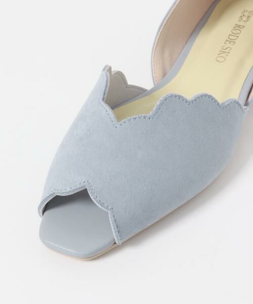 RODE SKO / ロデスコ サンダル | ピープトゥスカラップセパレートサンダル | 詳細12