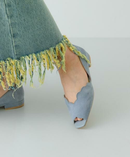 RODE SKO / ロデスコ サンダル | ピープトゥスカラップセパレートサンダル | 詳細2