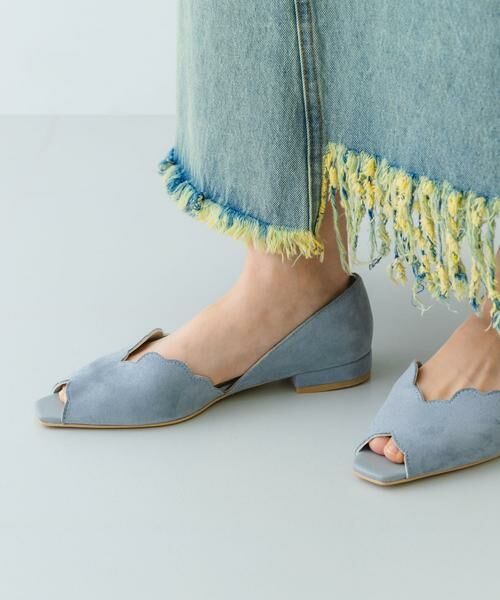 RODE SKO / ロデスコ サンダル | ピープトゥスカラップセパレートサンダル | 詳細3