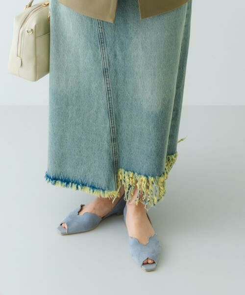 RODE SKO / ロデスコ サンダル | ピープトゥスカラップセパレートサンダル | 詳細6