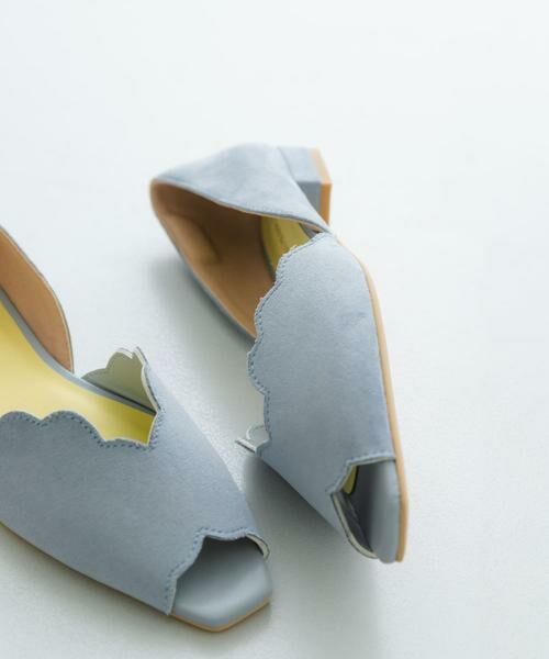 RODE SKO / ロデスコ サンダル | ピープトゥスカラップセパレートサンダル | 詳細9