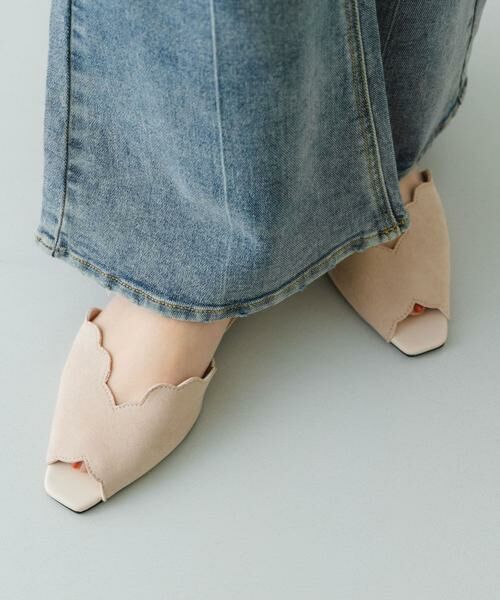 RODE SKO / ロデスコ サンダル | ピープトゥスカラップセパレートサンダル | 詳細13