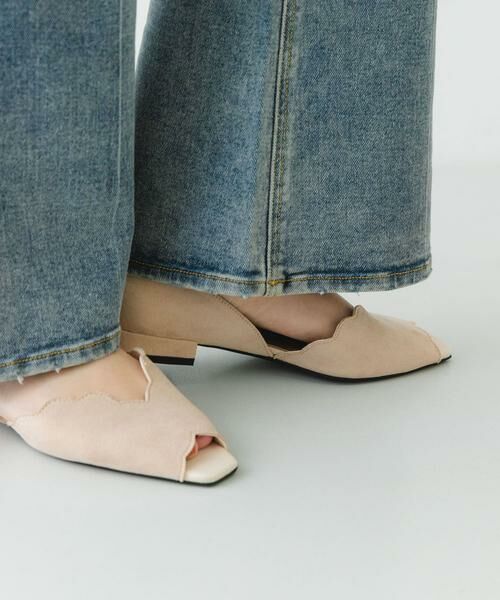 RODE SKO / ロデスコ サンダル | ピープトゥスカラップセパレートサンダル | 詳細14