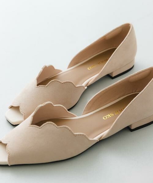 RODE SKO / ロデスコ サンダル | ピープトゥスカラップセパレートサンダル | 詳細20