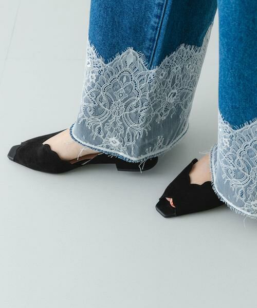 RODE SKO / ロデスコ サンダル | ピープトゥスカラップセパレートサンダル | 詳細28