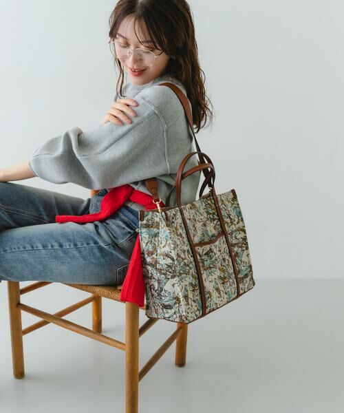 RODE SKO / ロデスコ トートバッグ | ファブリックスクエアトートバッグ | 詳細1