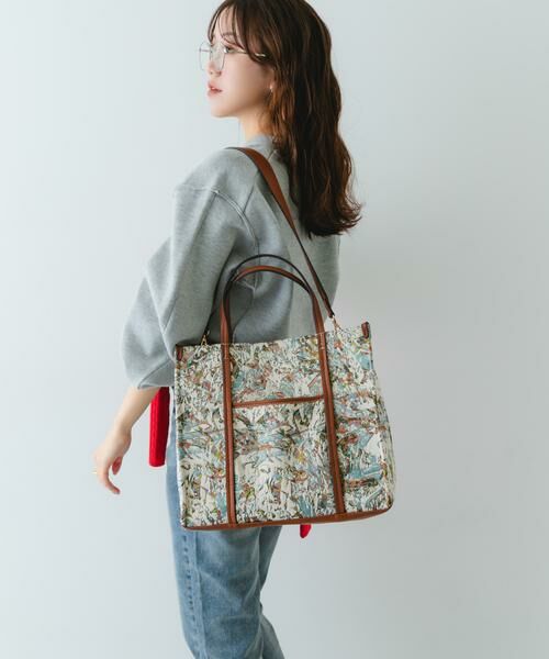 RODE SKO / ロデスコ トートバッグ | ファブリックスクエアトートバッグ | 詳細2