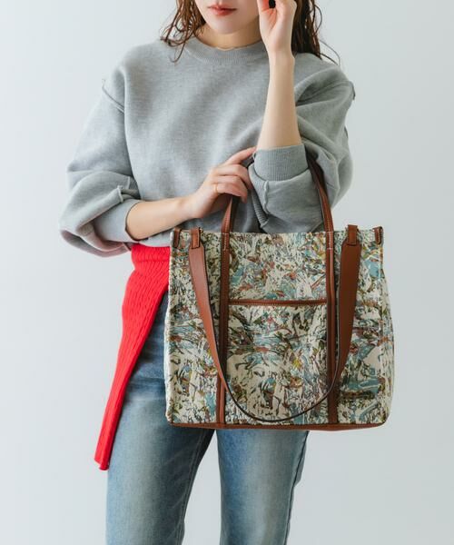 RODE SKO / ロデスコ トートバッグ | ファブリックスクエアトートバッグ | 詳細3