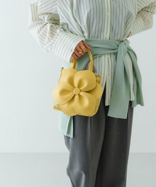 RODE SKO / ロデスコ ハンドバッグ | フラワーモチーフシアーバッグ | 詳細2