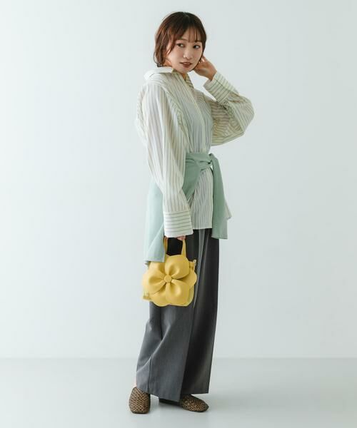 RODE SKO / ロデスコ ハンドバッグ | フラワーモチーフシアーバッグ | 詳細6