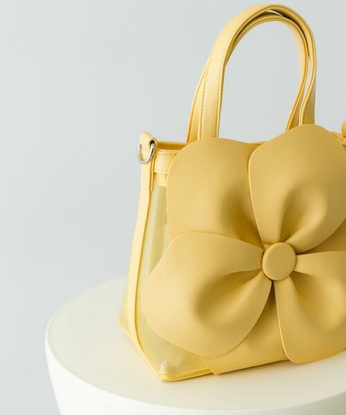 RODE SKO / ロデスコ ハンドバッグ | フラワーモチーフシアーバッグ | 詳細7