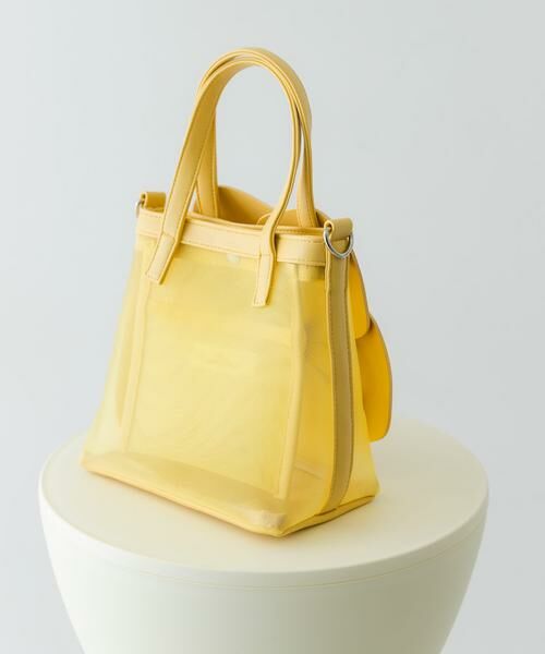 RODE SKO / ロデスコ ハンドバッグ | フラワーモチーフシアーバッグ | 詳細8