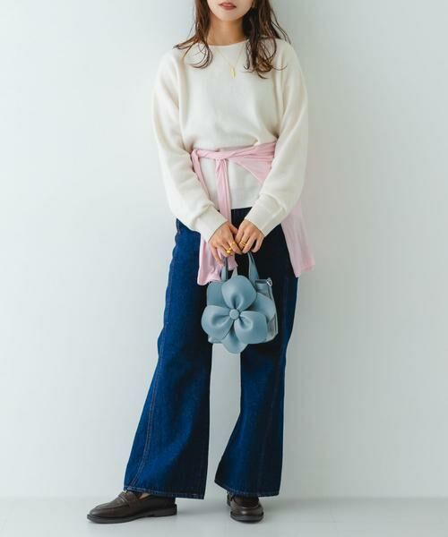 RODE SKO / ロデスコ ハンドバッグ | フラワーモチーフシアーバッグ | 詳細20