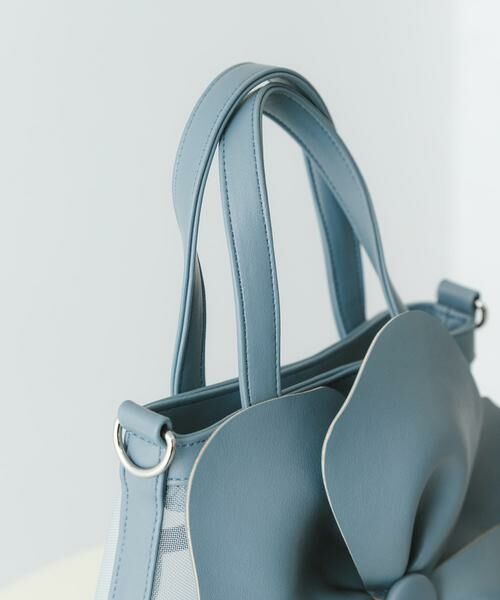 RODE SKO / ロデスコ ハンドバッグ | フラワーモチーフシアーバッグ | 詳細23