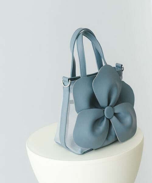 RODE SKO / ロデスコ ハンドバッグ | フラワーモチーフシアーバッグ | 詳細25