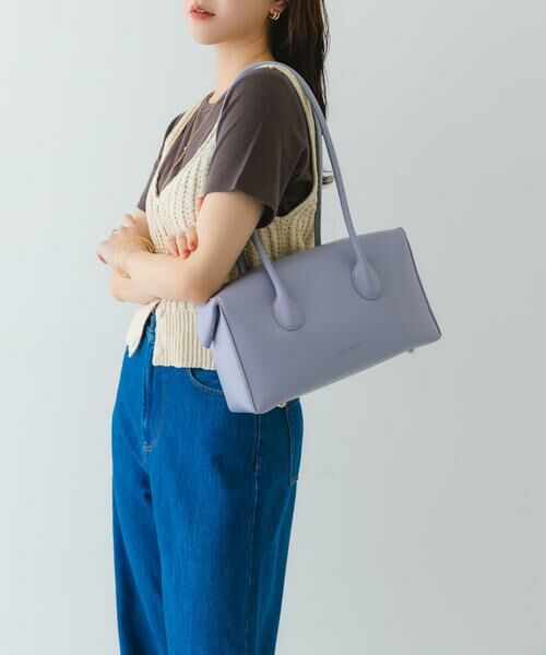 RODE SKO / ロデスコ ショルダーバッグ | ADD CULUMN　LOP BOSTON M（ラベンダー）