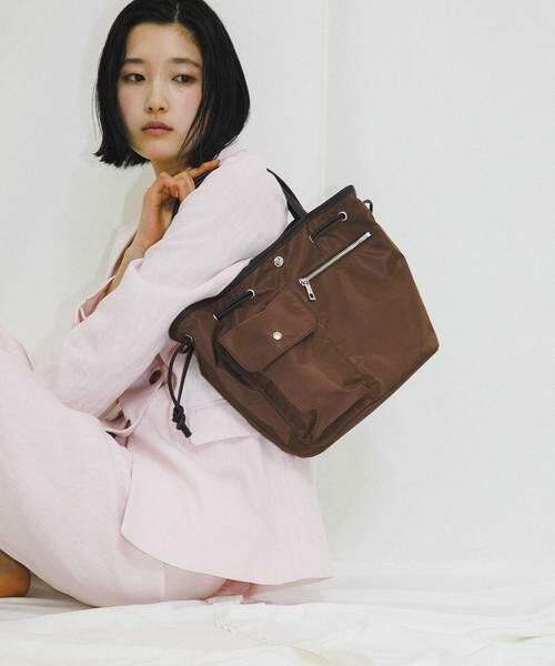 RODE SKO / ロデスコ トートバッグ | hun RODESKO　Dual pocket tote medium（ブラウン）