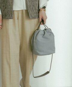 RODE SKO / ロデスコ ショルダーバッグ | hun RODESKO　Pouch 2WAY巾着ポーチ