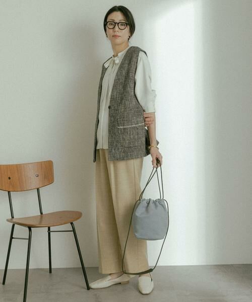 RODE SKO / ロデスコ ショルダーバッグ | hun RODESKO　Pouch 2WAY巾着ポーチ | 詳細3