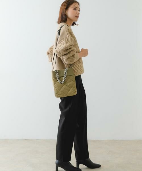 RODE SKO / ロデスコ ショルダーバッグ | hun RODESKO　Quilting mini キルティングチェーン2wayショルダーバッグ | 詳細4